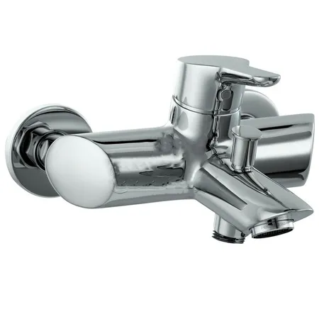 Laufen Twinpro Смеситель для ванны/душа, настенный, цвет: хром