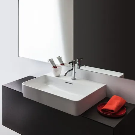 Laufen VAL Раковина 60х42х11.5 см, 1 отв., покрытие LCC, цвет: белый