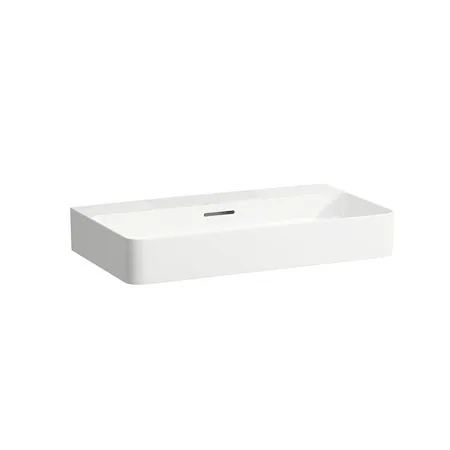 Laufen VAL Раковина 75х42х11.5 см, без отв., покрытие LCC, цвет: белый