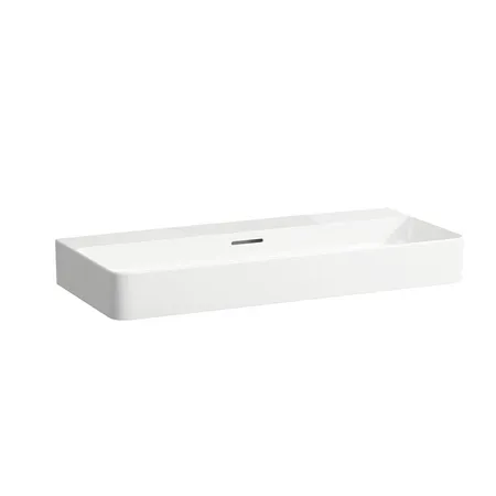 Laufen VAL Раковина 95х42х11.5 см, без отв., цвет: белый
