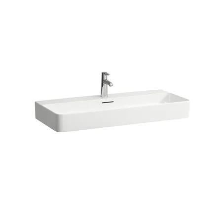 Laufen VAL Раковина 95х42х11.5 см, 1 отв., покрытие LCC, цвет: белый