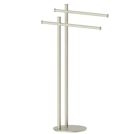 Newform Accessori tondi Полотенцедержатель напольный, цвет: PVD brushed pale gold