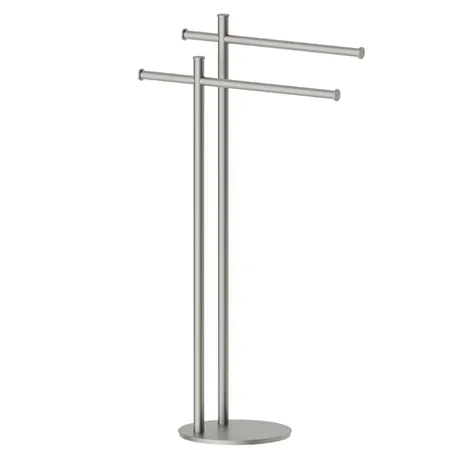 Newform Accessori tondi Полотенцедержатель напольный, цвет: titanium satin