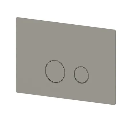 Newform Delta Zero Клавиша смыва, совместимая со скрытыми бачками TECE, цвет: titanium satin