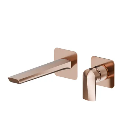 Newform Delta Zero Смеситель для раковины, встраиваемый, внешняя часть, цвет: PVD copper bronze