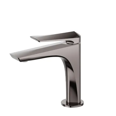 Newform Delta Zero Смеситель для раковины, 1 отв., цвет: PVD gun metal