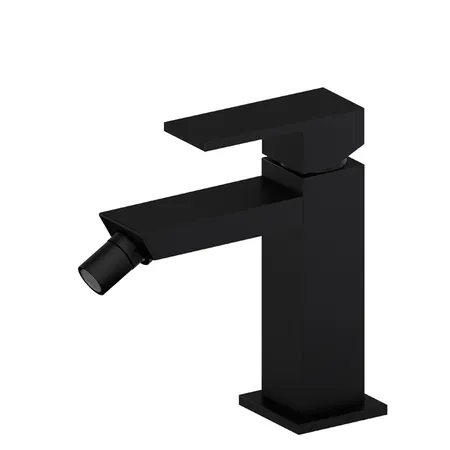 Newform Ergo Q Смеситель для биде, 1 отв., цвет: черный матовый