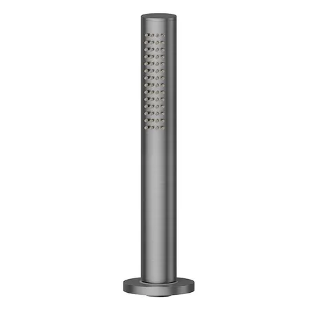 Newform Haka Душевой гарнитур: ручной душ со шлангом, на борт ванны, цвет: PVD brushed gun metal