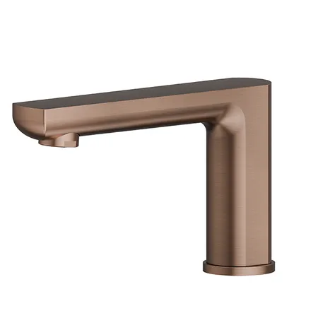 Newform Haka Излив для ванны, на борт ванны, цвет: PVD brushed copper bronze