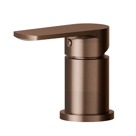 Newform Haka Переключатель потоков на борт ванны, на 1 источник, цвет: PVD brushed copper bronze