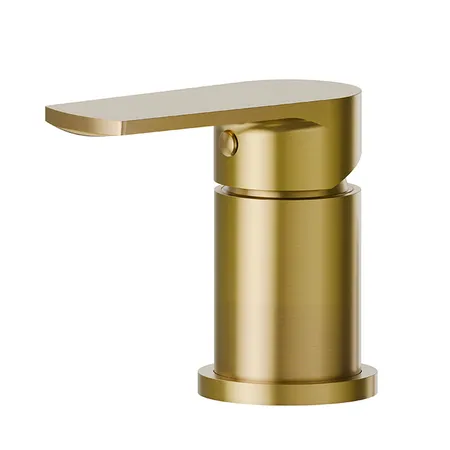 Newform Haka Переключатель потоков на борт ванны, на 1 источник, цвет: PVD brushed gold