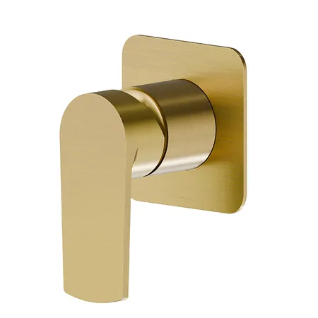 Newform Haka Смеситель для душа, встраиваемый, на 1 поток, цвет: PVD brushed gold