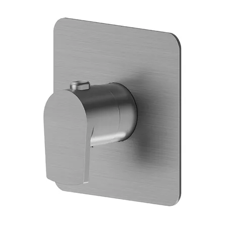 Newform Haka Смеситель для душа, встраиваемый, термостатический, цвет: PVD brushed gun metal
