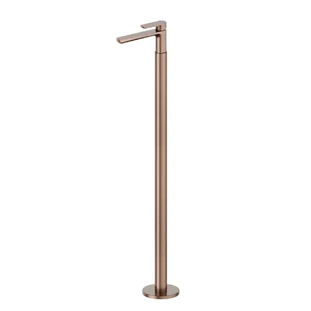 Newform Haka Смеситель для раковины, напольный, цвет: PVD brushed copper bronze