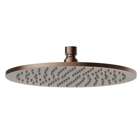 Newform Head Showers Верхний душ 25см, настенный/потолочный, h=8мм, цвет: PVD brushed copper bronze