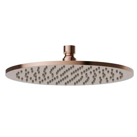 Newform Head Showers Верхний душ 25см, настенный/потолочный, h=8мм, цвет: PVD copper bronze