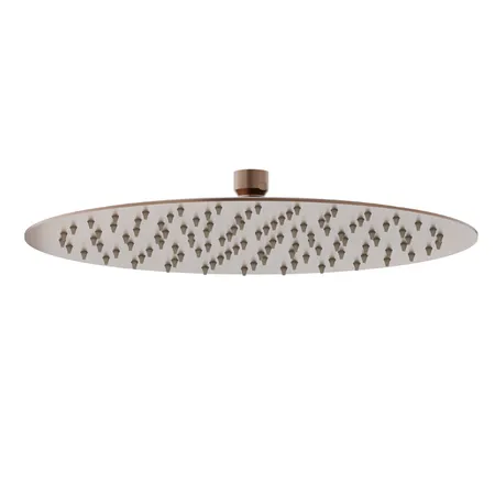Newform Head Showers Верхний душ 30см, настенный/потолочный, h=2мм, цвет: PVD brushed copper bronze