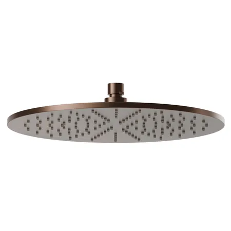 Newform Head Showers Верхний душ 30см, настенный/потолочный, h=8мм, цвет: PVD brushed copper bronze