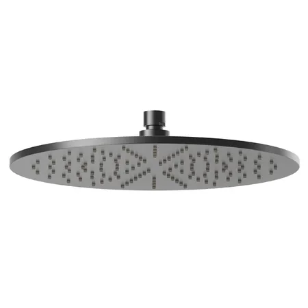 Newform Head Showers Верхний душ 30см, настенный/потолочный, h=8мм, цвет: PVD brushed gun metal