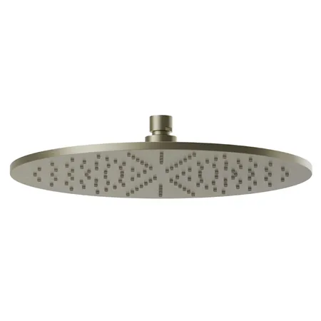 Newform Head Showers Верхний душ 30см, настенный/потолочный, h=8мм, цвет: PVD brushed pale gold
