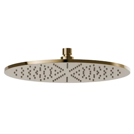 Newform Head Showers Верхний душ 30см, настенный/потолочный, h=8мм, цвет: PVD glossy gold