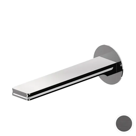 Newform Ionika Излив: 21см., цвет: PVD brushed stainless Stell