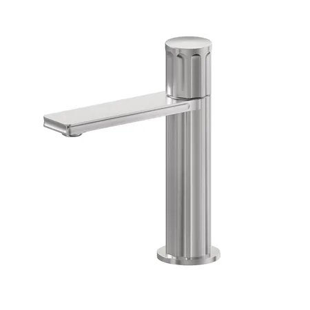 Newform Ionika Смеситель для раковины, 1 отв., цвет: PVD brushed stainless steel