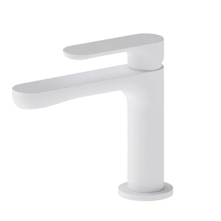 Newform Linfa II Смеситель для раковины, 1 отв., цвет: белый матовый