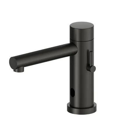 Newform Sensitive Смеситель для раковины, 1 отв., электронный, цвет: carbon satin
