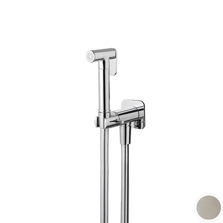 Newform Shut Off Гидроершик с многофункциональной струей, цвет: titanium satin