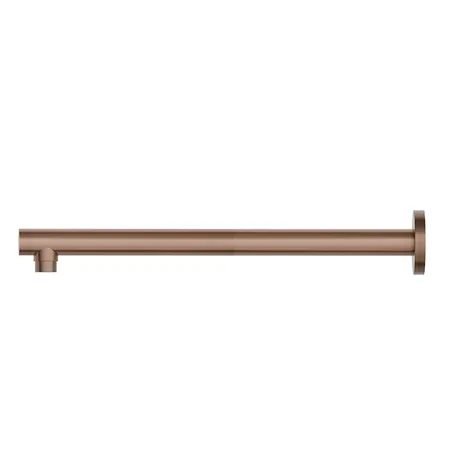 Newform X-STEEL 316 Кронштейн для верхнего душа, настенный., L=350 мм, G1/2", цвет: PVD Brushed copper bronze