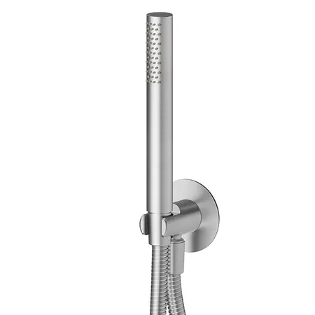 Newform X-STEEL 316 Ручной душ, кронштейн-уголок 1/2", шланг: 150 см, цвет: нержавеющая сталь