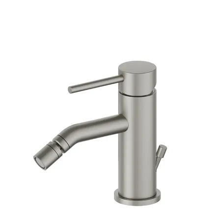Newform XT Смеситель для биде, 1 отв., с донным клапаном, цвет: titanium satin
