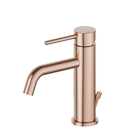 Newform XT Смеситель для раковины, 1 отв., с донным клапаном, цвет: PVD copper bronze