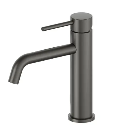 Newform XT Смеситель для раковины, 1 отв., длинный излив, цвет: carbon satin