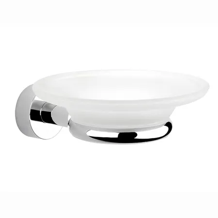 Nicolazzi Minimale Мыльница, подвесная, цвет: хром/белый