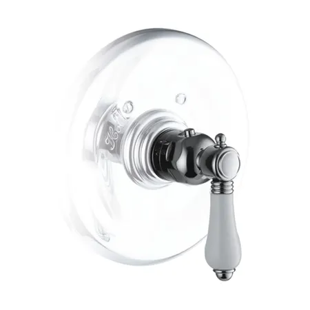 Nicolazzi Petit Mont Blanc Смеситель для душа, встраиваемый, термостатический, 3/4" без запорного вентиля, цвет: хром