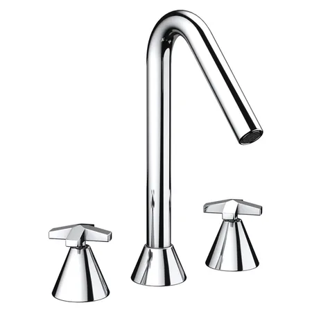 Nicolazzi Star Смеситель для раковины, на 3 отв., цвет: хром