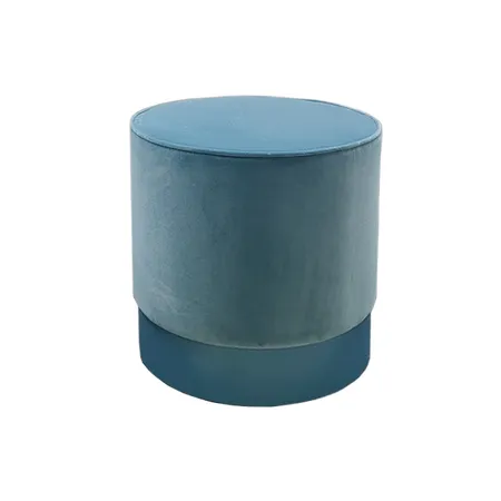 Oasis Otto Пуф ø40х h:42см., цвет: бархат T131D/Cobalto