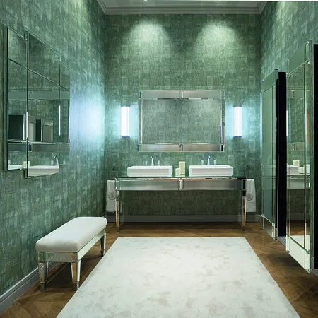 Oasis Rialto Комплект мебели напольный, №3, L190xP51x H:200см, цвет: ribbed mirror/хром