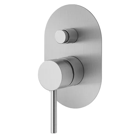 Plumberia Selection IXO Смеситель для душа, встраиваемый, на 2 выхода, цвет: брашированый хром