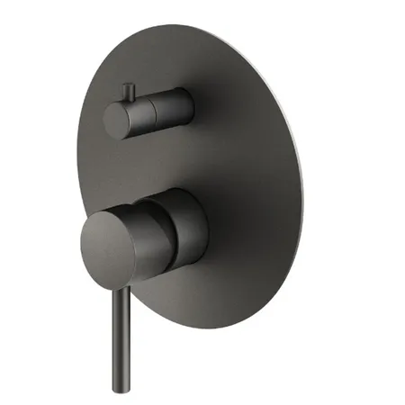 Plumberia Selection IXO Смеситель для душа, встраиваемый, на 2-3 выхода, цвет: графит