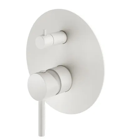 Plumberia Selection IXO Смеситель для душа, встраиваемый, на 2-3 выхода, цвет: белый матовый