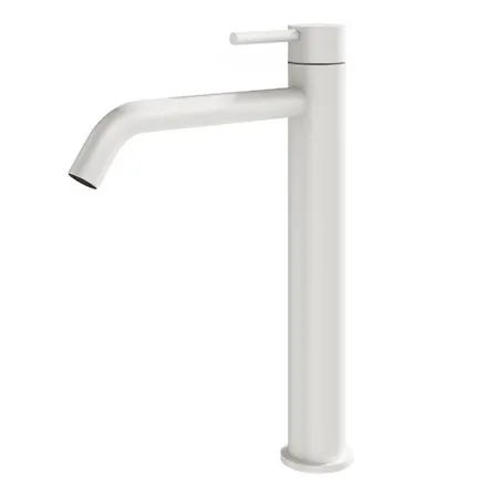 Plumberia Selection IXO Смеситель для раковины, на 1 отв., h28.5см., высокий, цвет: белый матовый