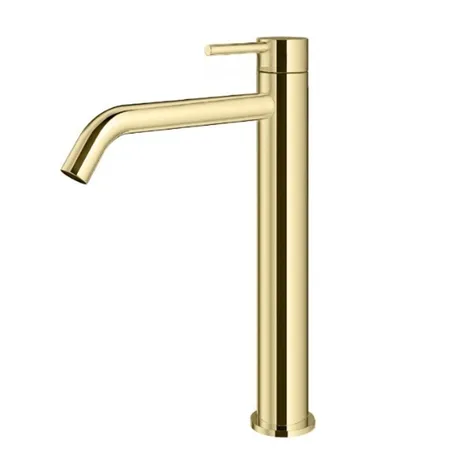 Plumberia Selection IXO Смеситель для раковины, на 1 отв., h28.5см., высокий, цвет: золото
