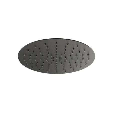 Plumberia Selection IXO Верхний душ, 25см., встроенный клапан безопасности, поворотный, антикальций, цвет: графит