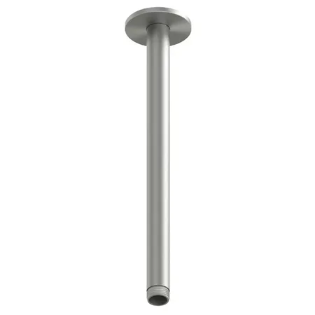 QuadroDesign Держатель верхнего душа, потолочный 30см., цвет: brushed stainless steel