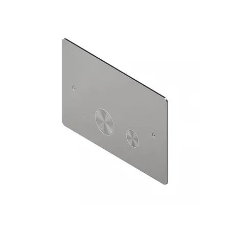 QuadroDesign Клавиша смыва для инсталляции Geberit, цвет: Brushed Stainless Steel