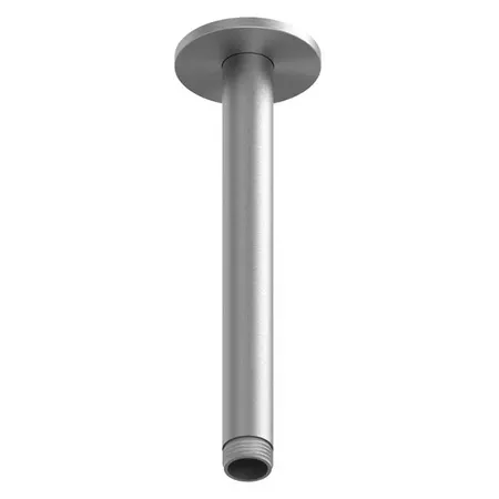 QuadroDesign Кронштейн для верхнего душа 20см., потолочный, цвет: Brushed Stainless Steel