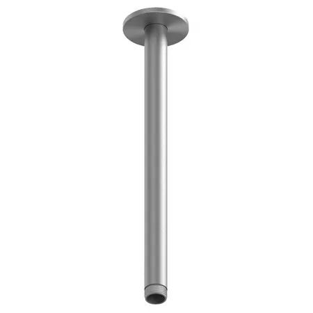 QuadroDesign Кронштейн для верхнего душа 30см., потолочный, цвет: Brushed Stainless Steel